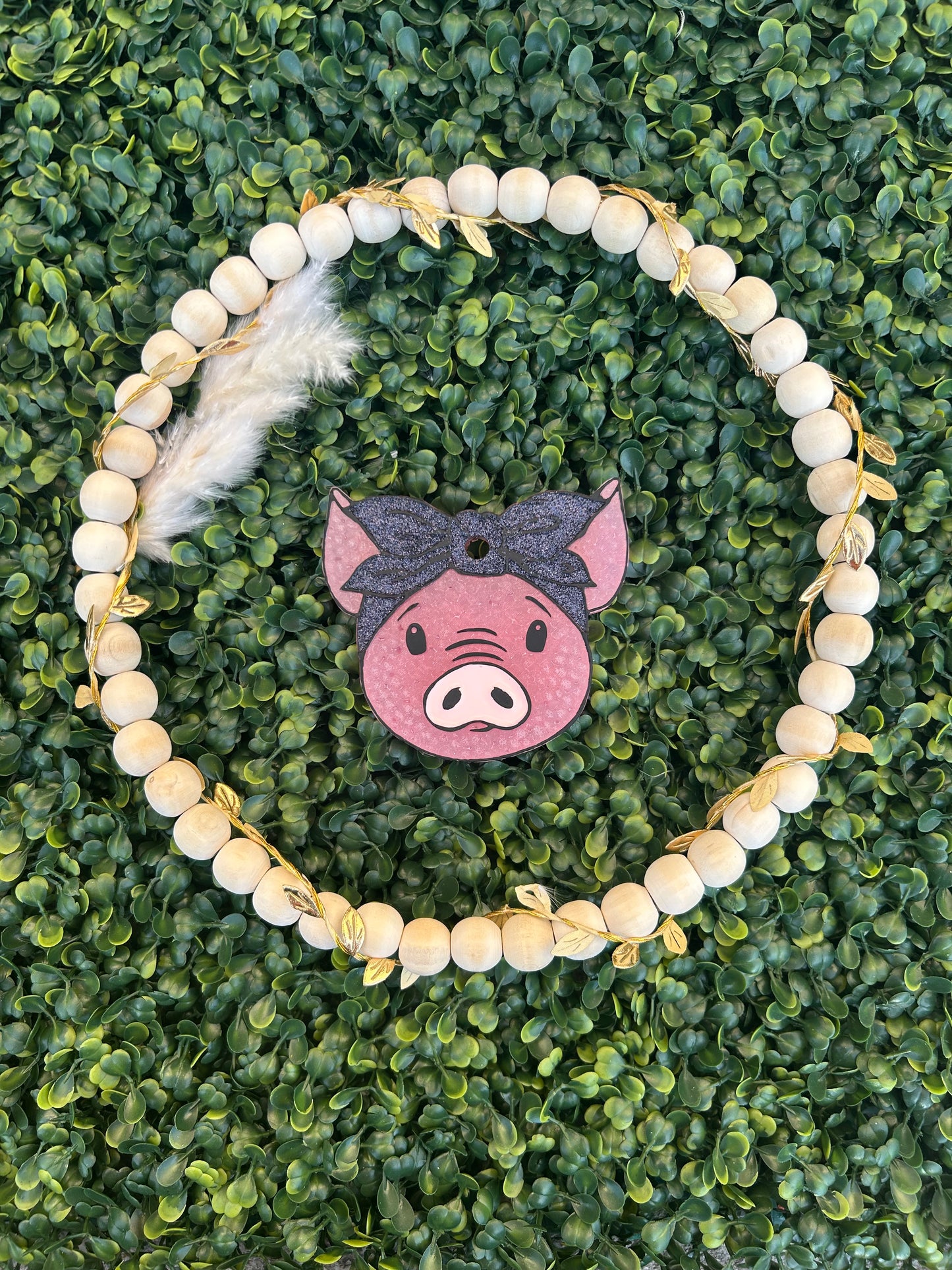 Pig With Bow Freshie